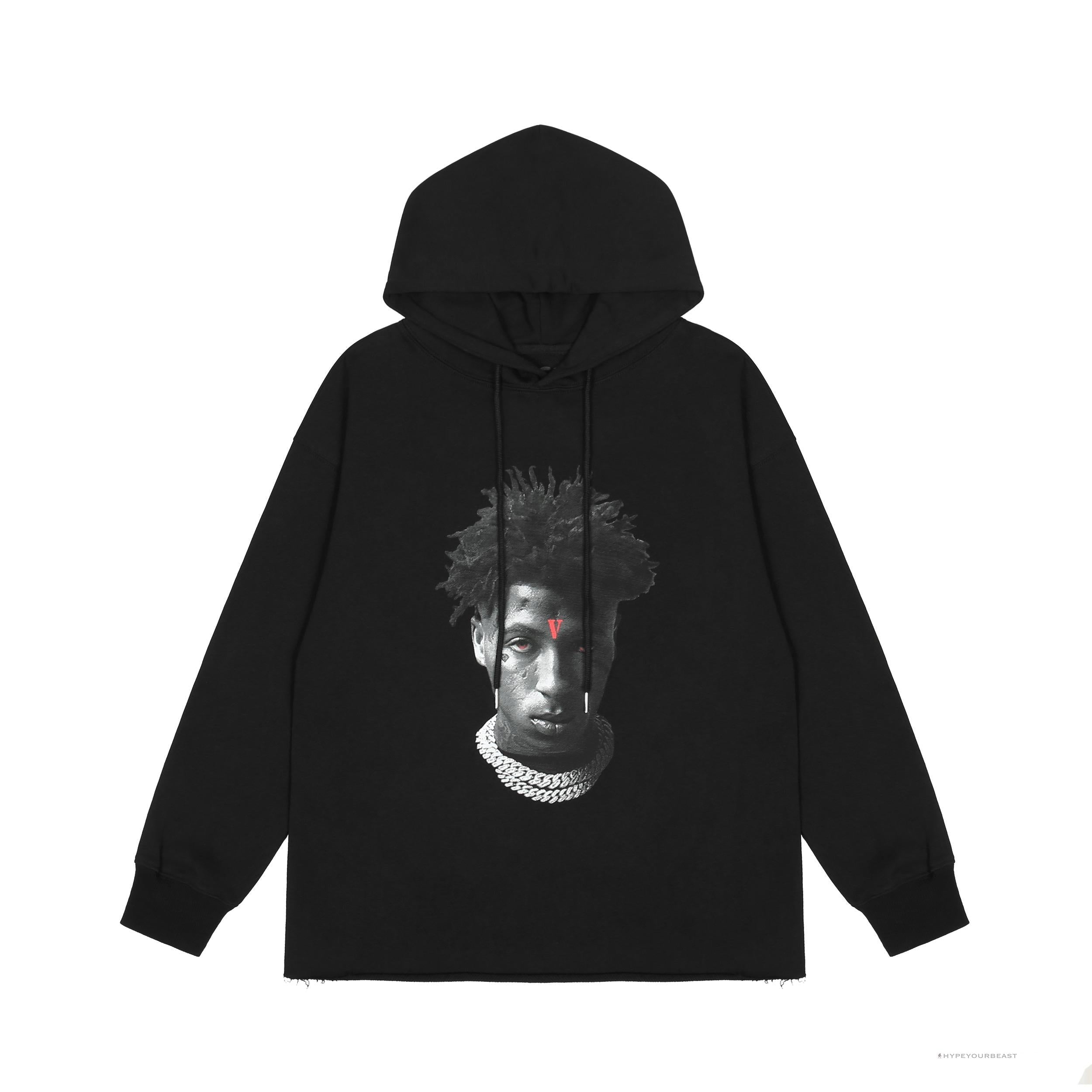 Vlone Hoodie Black Face