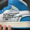 The Ten: Off White X Air Jordan 1 High "UNC"