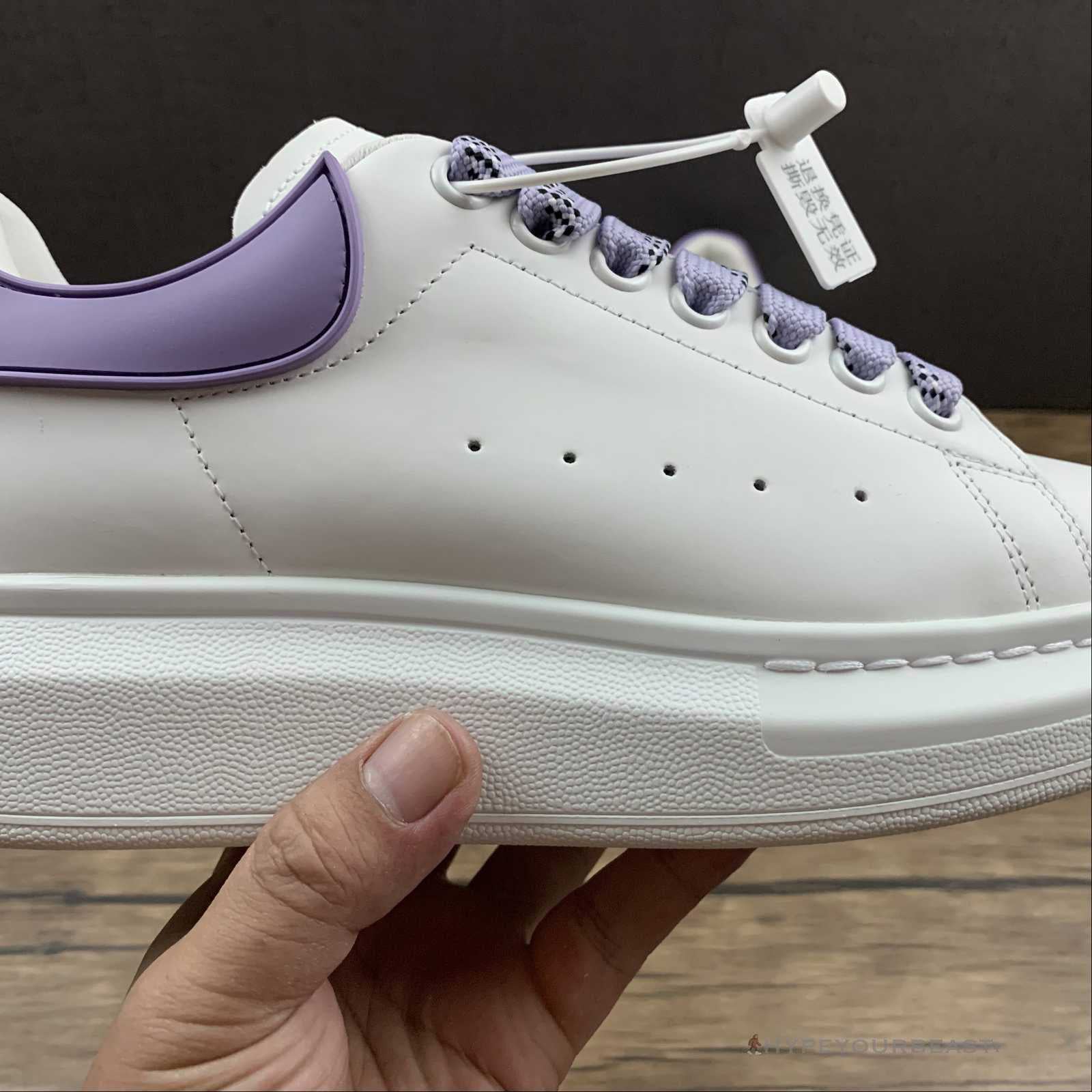 Alexander McQueen White / Lavender