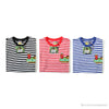 BAPE Baby Milo Sesame Street Striped Tee Shirt 'BLUE'