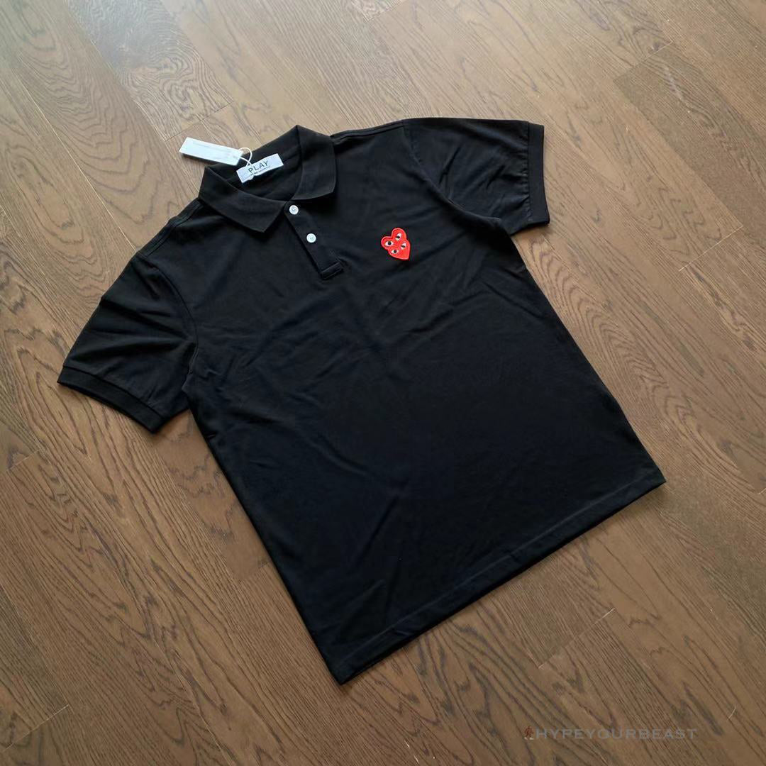 CDG Polo Shirt Black