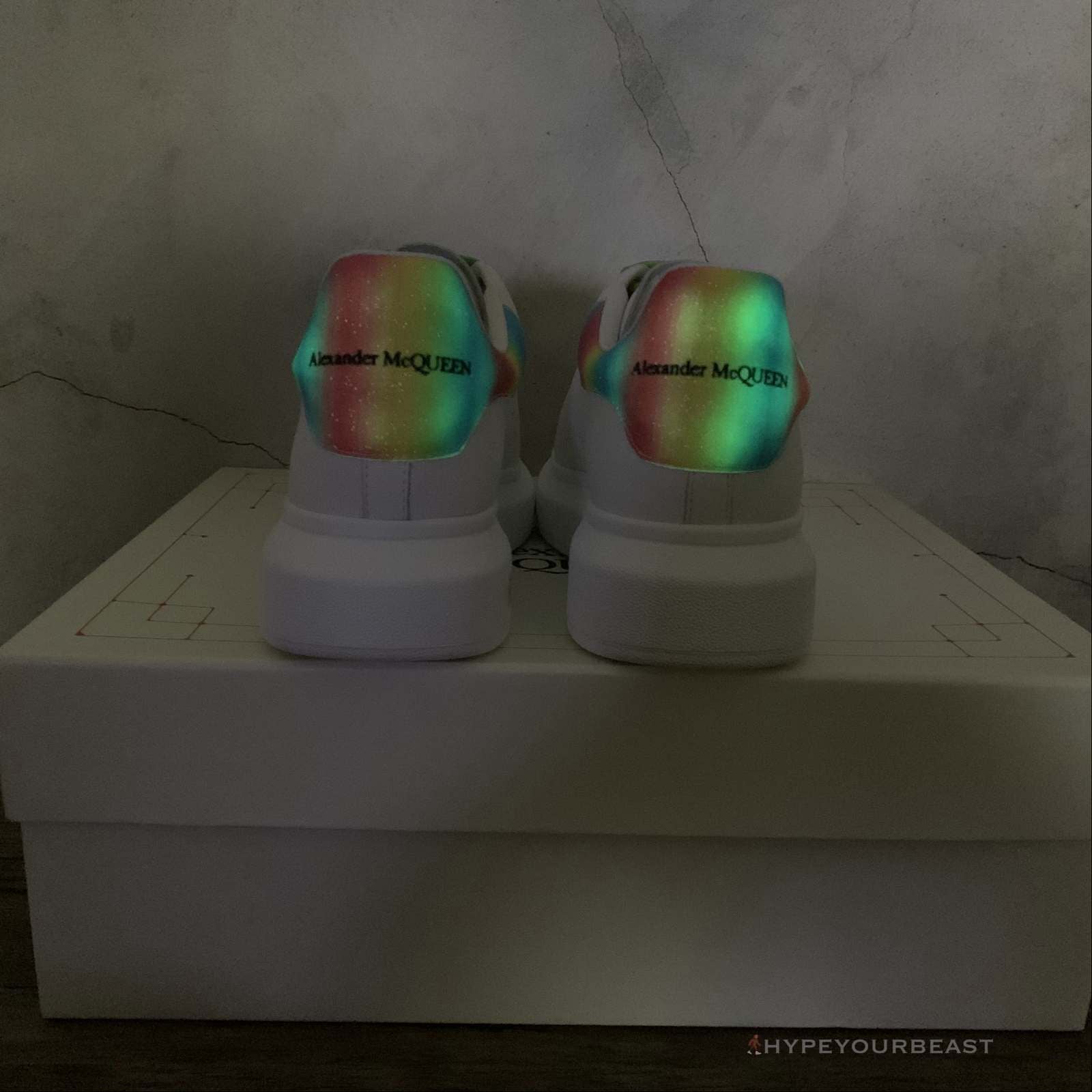 Alexander McQueen White / Rainbow