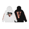 Vlone Hoodie Kodak HBK White