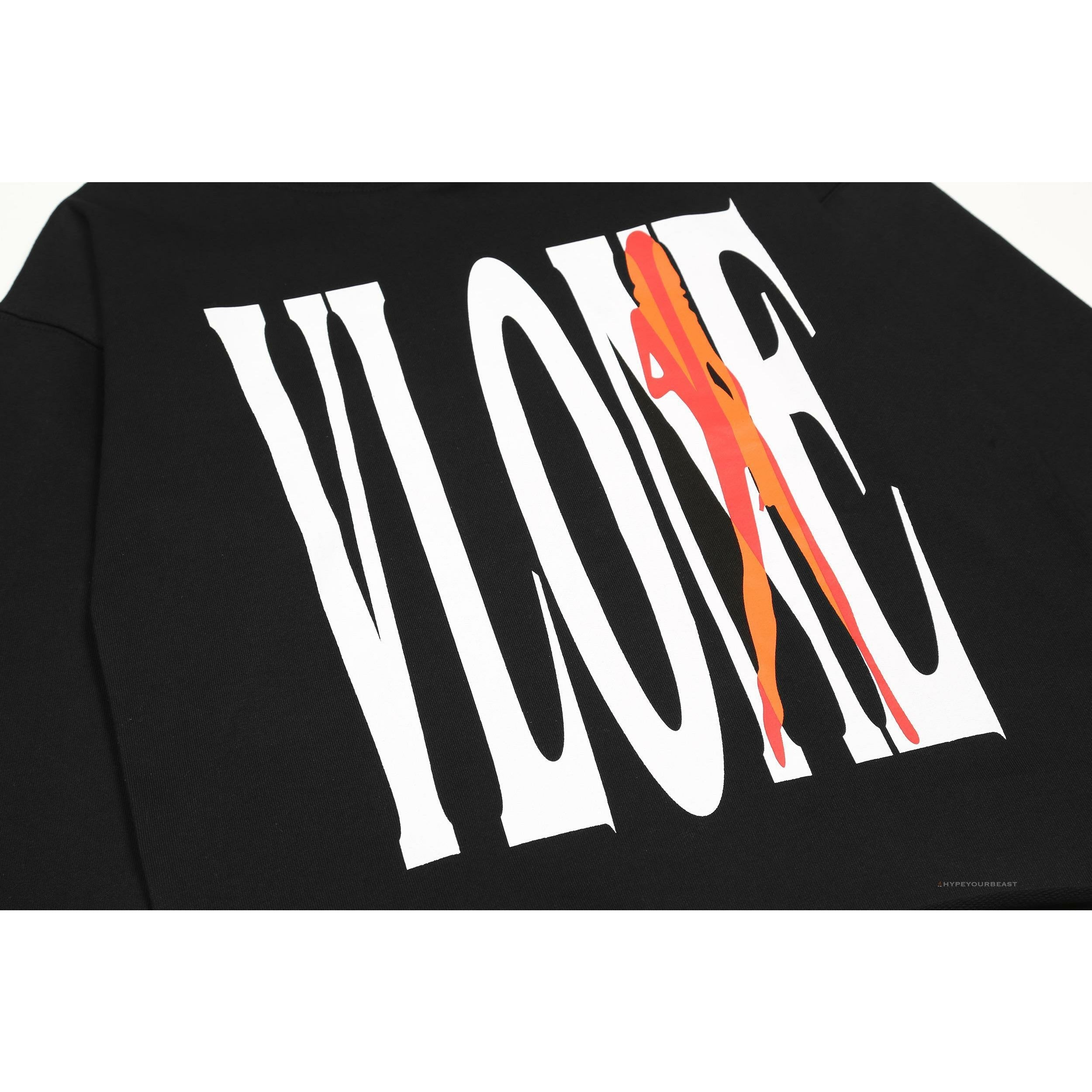 Vlone Hoodie Black Love