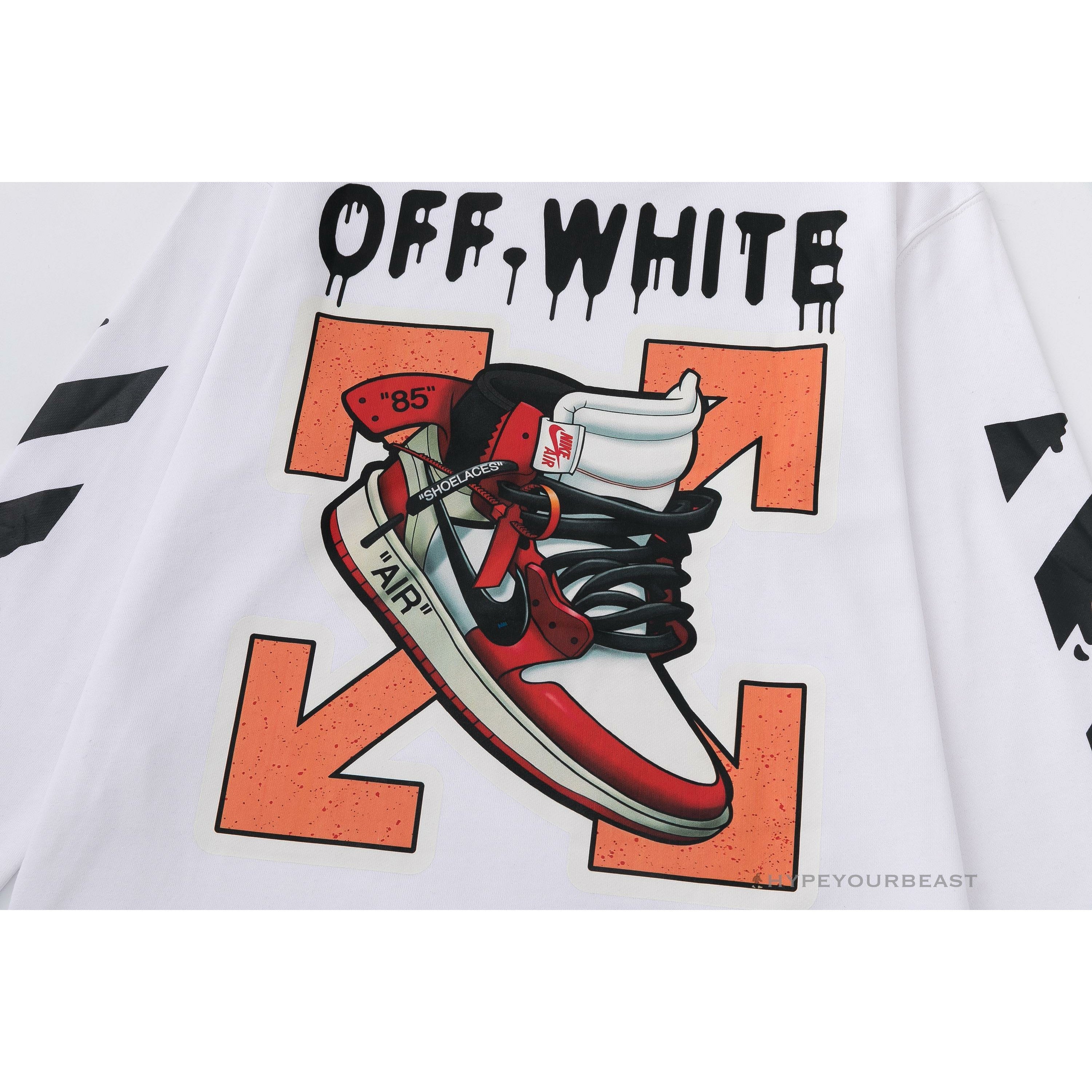 Off-White X Nike Shirt Air Jordan White