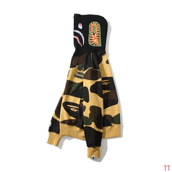 Bape Camo Hoodie Yellow