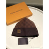 LV Beanie Brown / Black