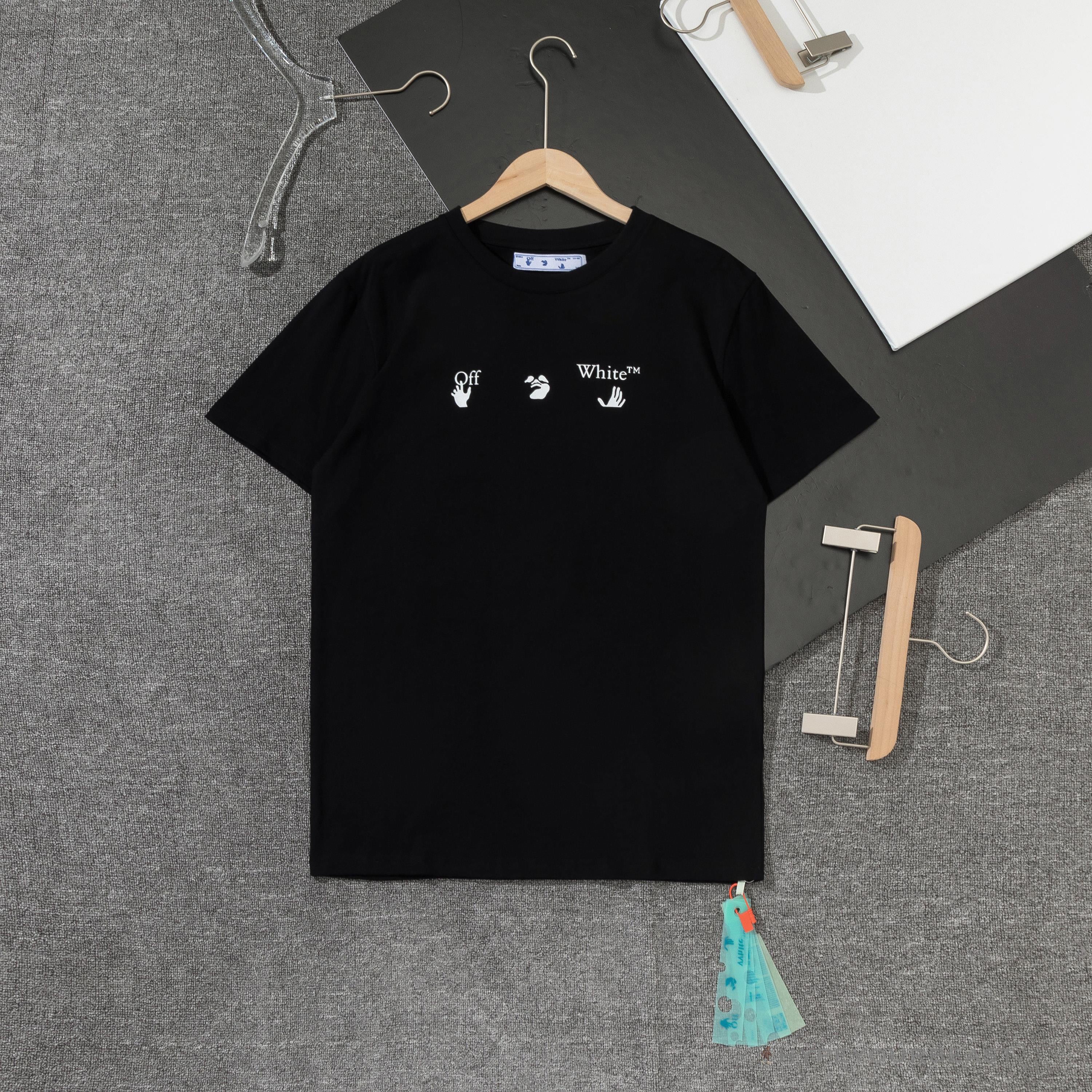 OFF-WHITE Big Tree HD Pattern Tee Shirt 'BLACK'