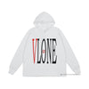 Vlone Black White Serpent Hoodie