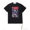 OFF-WHITE Baroque Angel Religious Painting Tee Shirt 'BLACK'