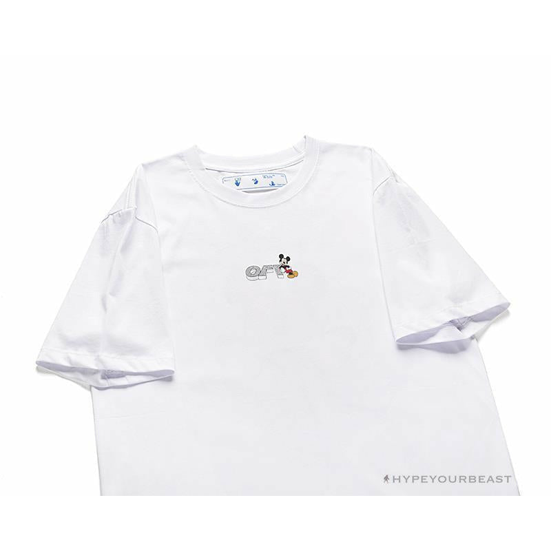 OFF-WHITE Mickey Bluff Face Tee Shirt 'WHITE'