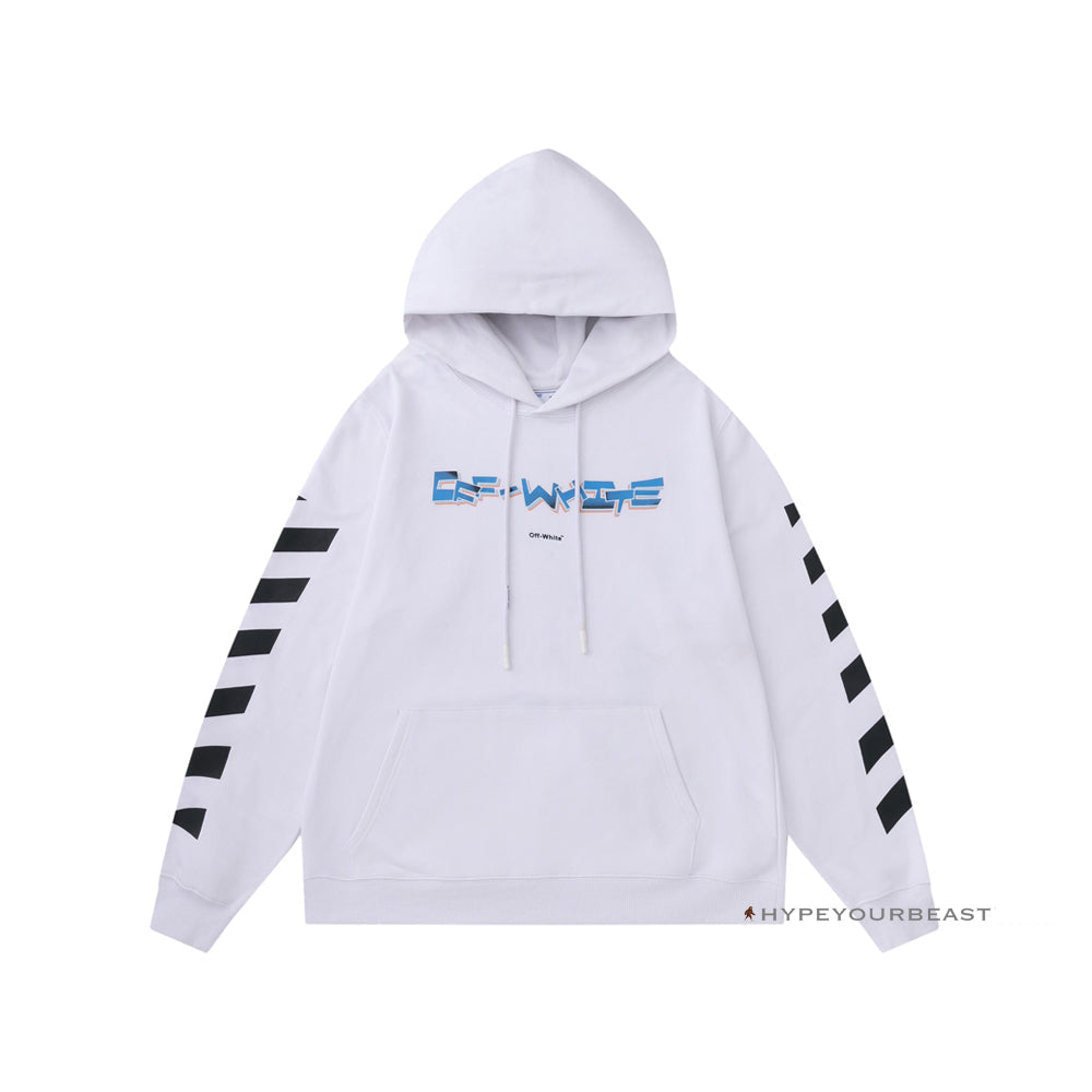 Off White Hoodie Looney - White