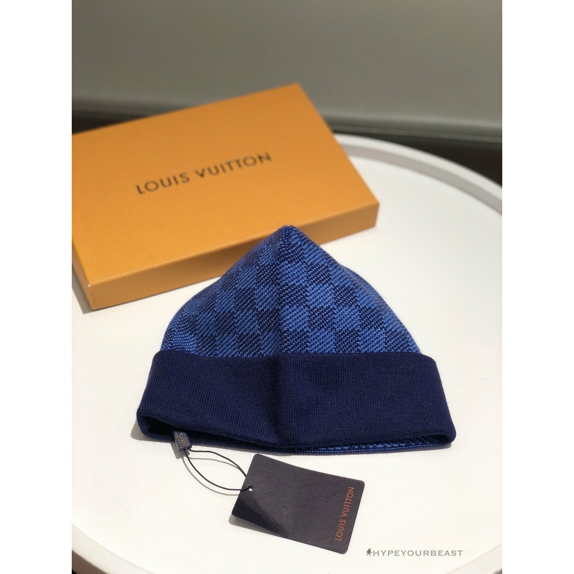 LV Beanie Blue