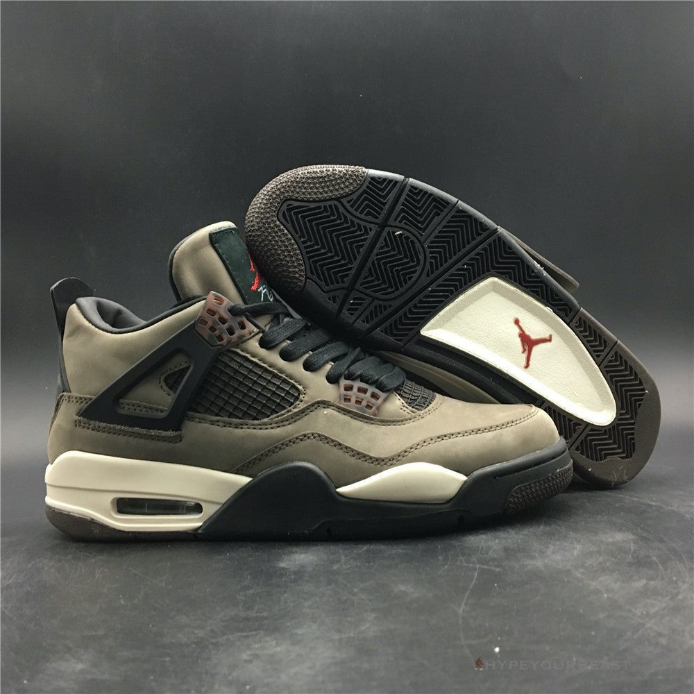 Travis Scott X Air Jordan 4 Dark Mocha