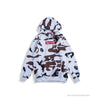 Supreme Camo Hoodie White Camouflage