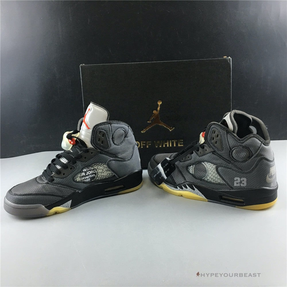 Jordan 5 Retro Off-White Black