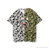 BAPE Chinese Style Ink 10th Anniversary Camouflage Tee Shirt 'Green & White'