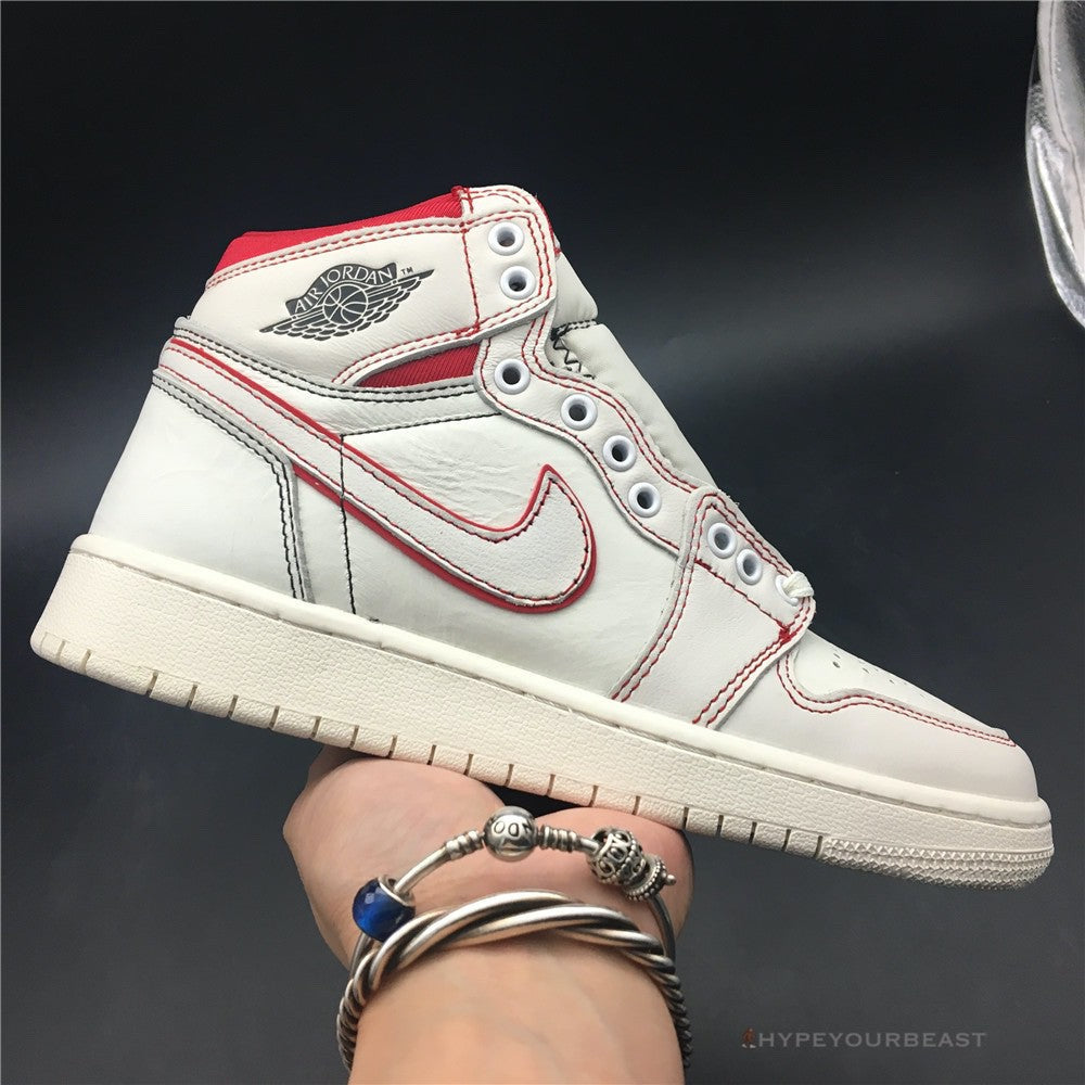 Air Jordan 1 Retro High Phantom Gym Red