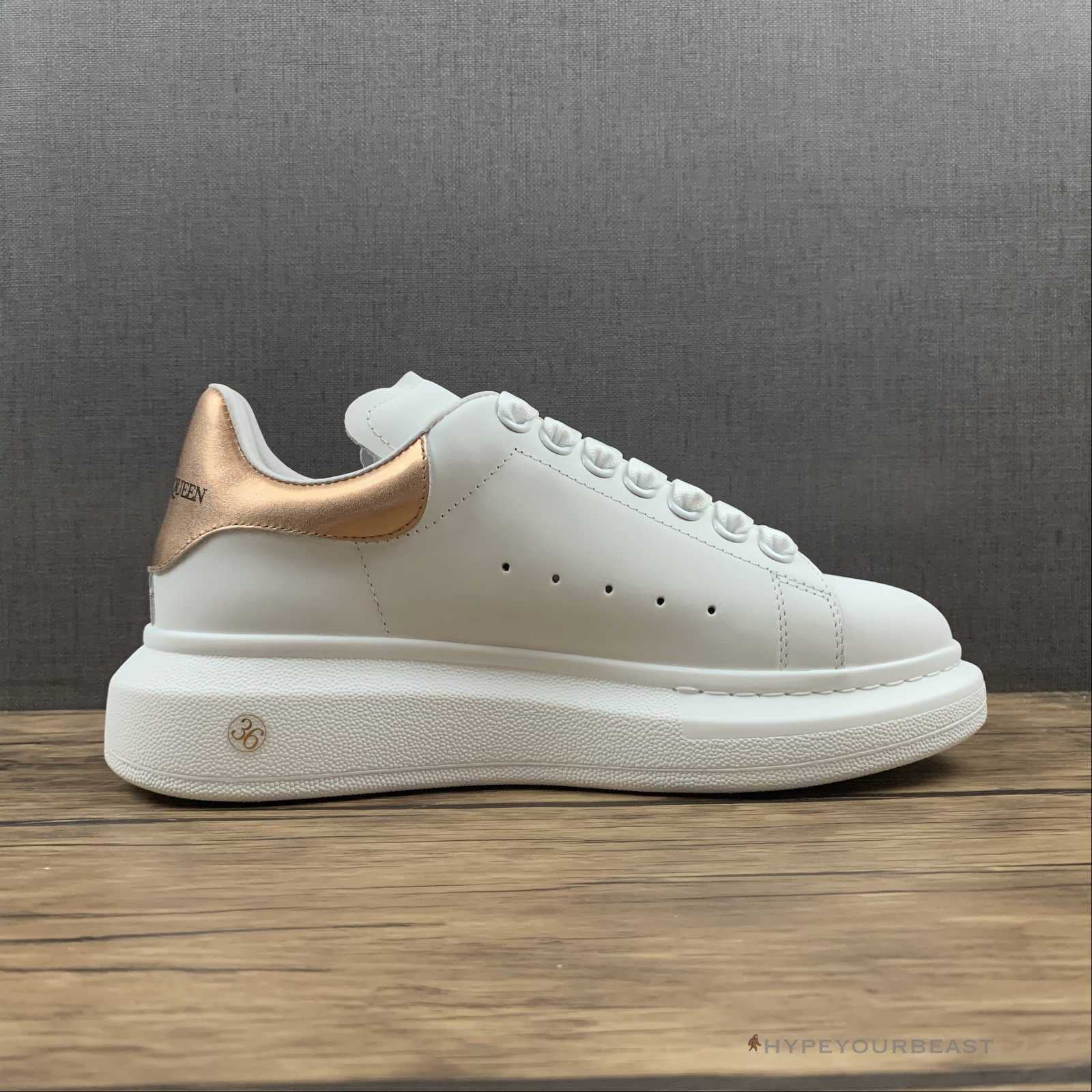 Alexander McQueen White / Gold