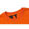 Vlone Orange Staple Tee Shirt