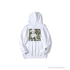 BAPE Marilyn Monroe Camouflage Background Hoodie 'WHITE'