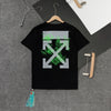 OFF-WHITE Mechanical Style 'BLACK' Tee Shirt