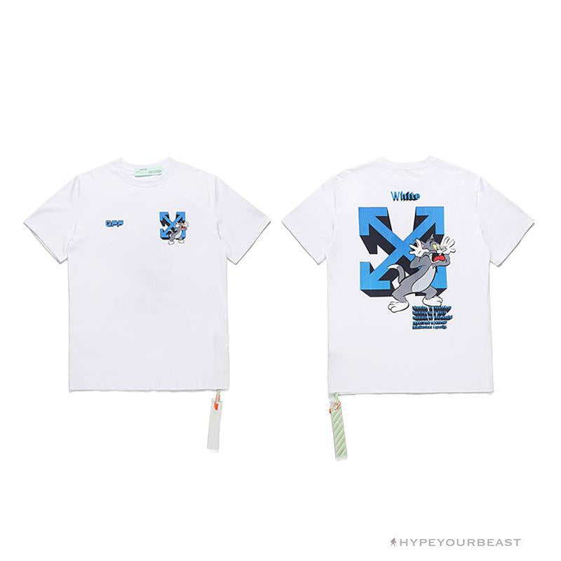 OFF-WHITE Tom and Jerry Loose Tee Shirt 'WHITE'