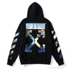 Off White Hoodie Black Sail