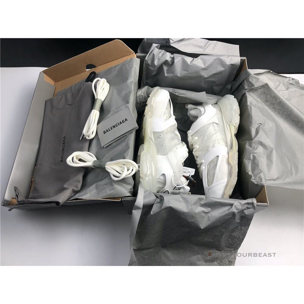 Balenciaga Track Sneakers 3.0 White Rubber Sole