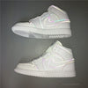 Air Jordan 1 Mid Iridescent Reflective White