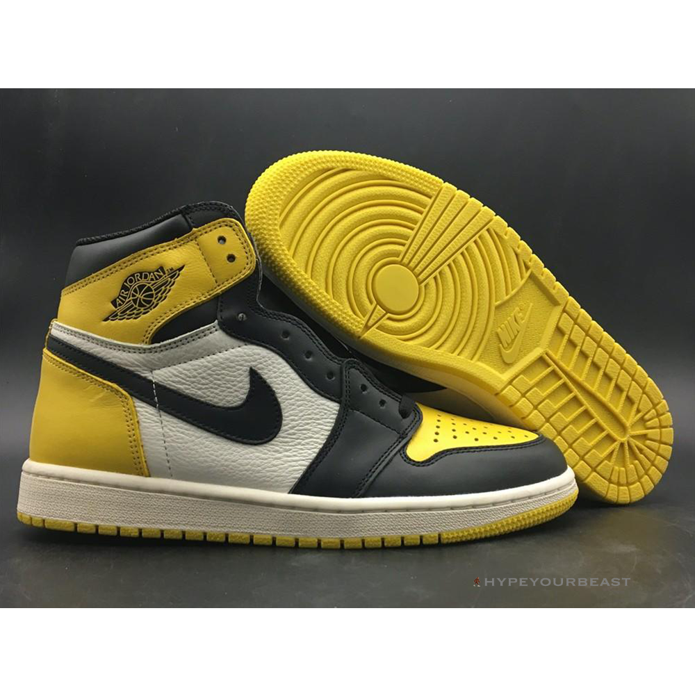 Air Jordan 1 Mid 'Yellow Toe'