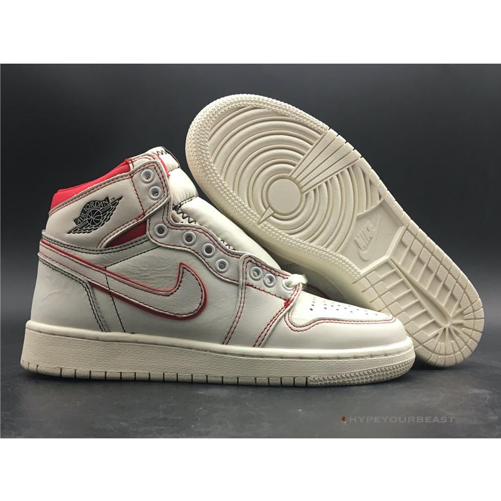 Air Jordan 1 Retro High Phantom Gym Red