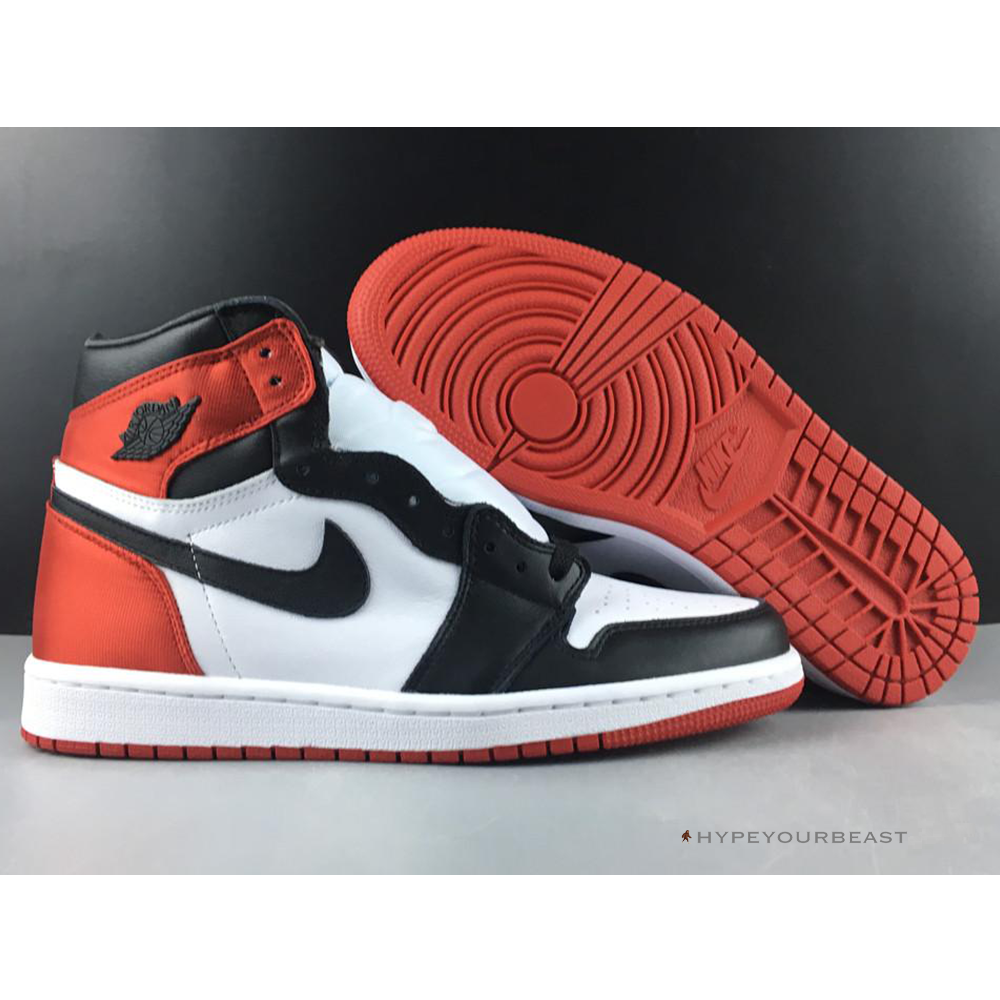 Air Jordan 1 Retro High WMNS 'Satin Black Toe'