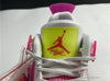 Air Jordan 4 Retro White Lemon Pink