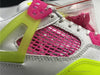 Air Jordan 4 Retro White Lemon Pink