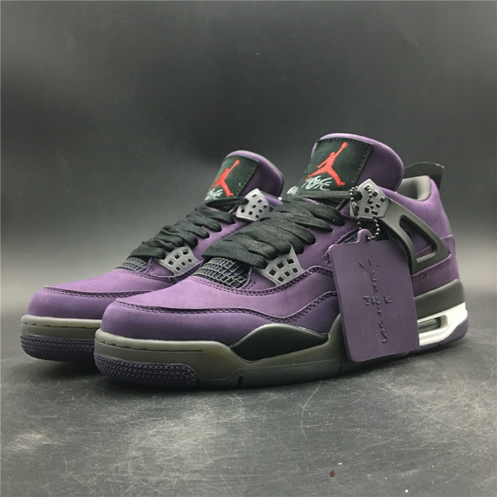 Air Jordan 4 Retro Travis Scott Purple