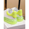 Alexander McQueen White / Neon Green Sole Sneaker