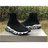 BCG Sock Sneakers 'Graffiti - Black White'