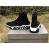 BCG Sock Sneakers 'Graffiti - Black White'