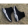 BCG Sock Sneakers 'Graffiti - Black White'