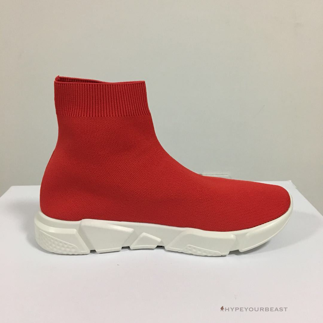 BCG Sock Sneakers Red