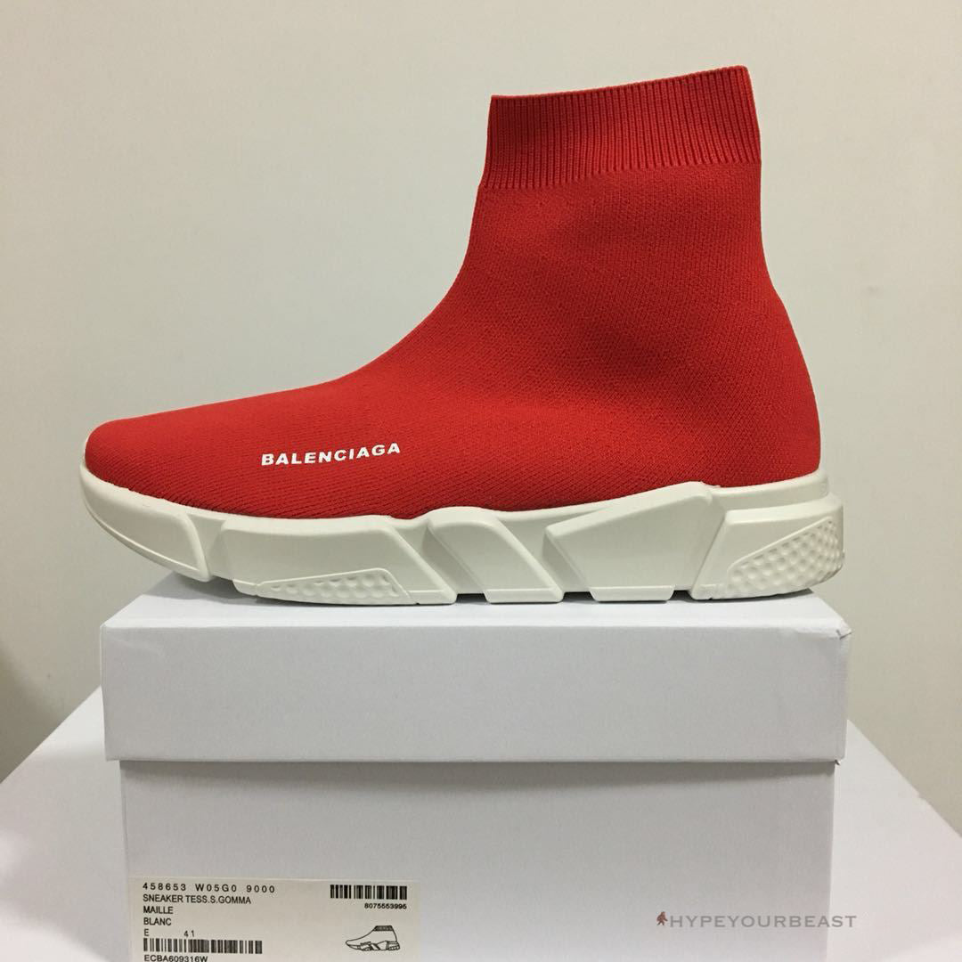 BCG Sock Sneakers Red