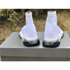 BCG Sock Trainers White / White