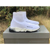 BCG Sock Trainers White / White