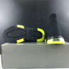 BCG Sock Sneakers Clear Sole - Black Yellow Fluo