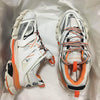 BCG Track Sneakers White / Orange