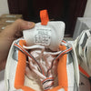 BCG Track Sneakers White / Orange