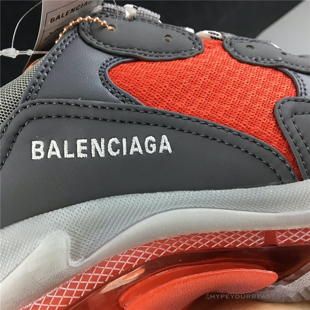 BCG Triple S Grey / Red