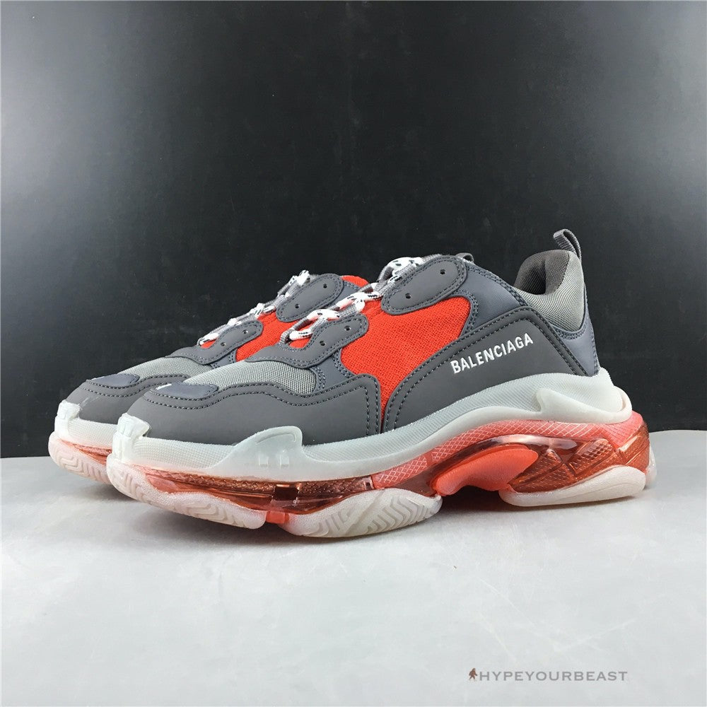 BCG Triple S Grey / Red