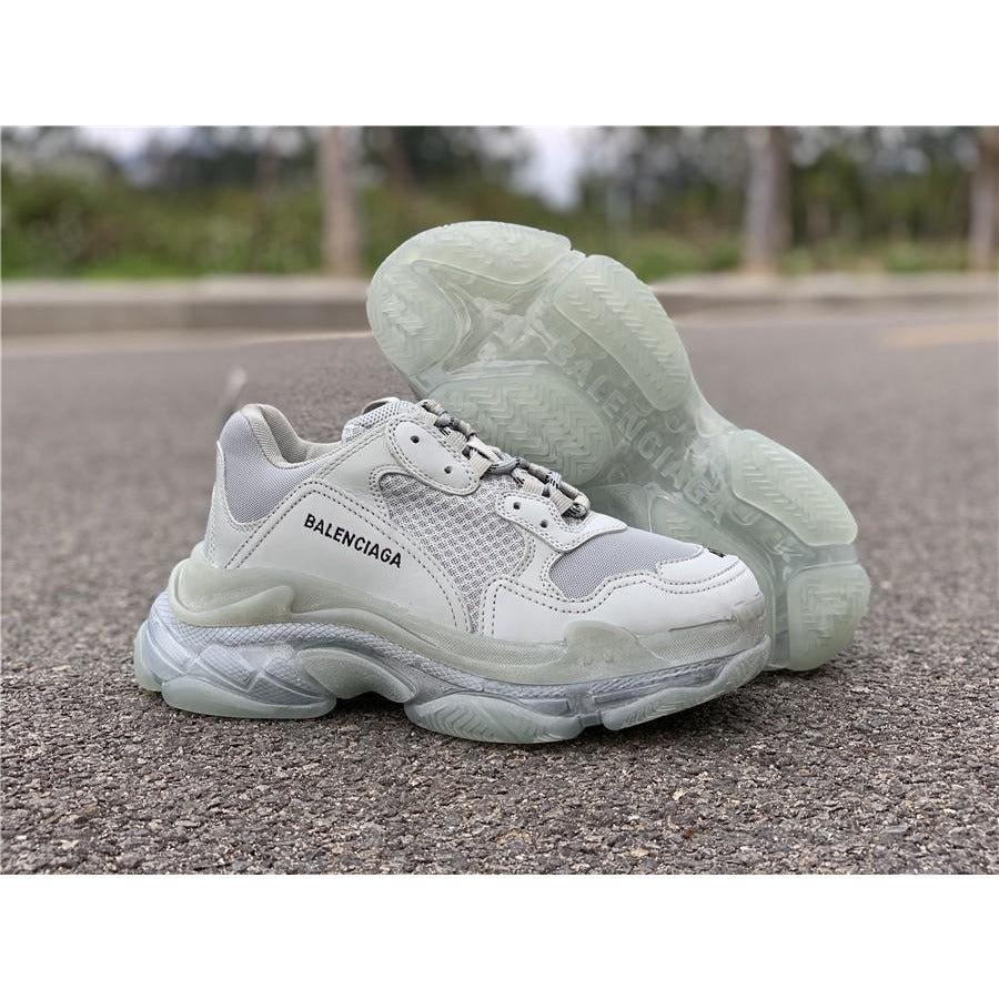 BCG Triple S Clear Sole Grey